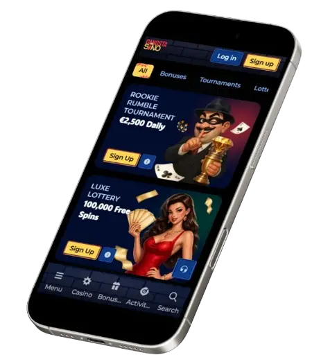 Gangstasino Casino Mobile platform