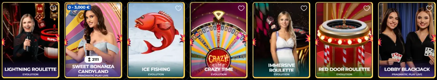 Gangstasino Casino Live casino